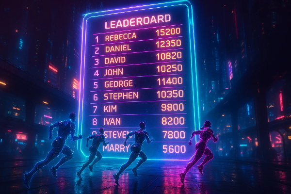 Neon Rush Global Leaderboards: Compete, Conquer, and Shine!